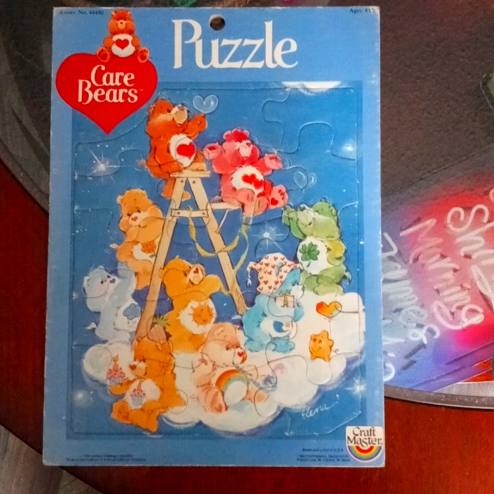 Vintage Care bears puzzle